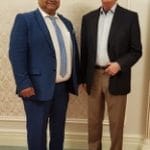 Call Doctor's Director Dr. Minhaz Hussain with his highness Duarte Pio, Duke of Braganza