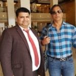 Call Doctor's Director Dr. Minhaz Hussain with Shoaib Akhtar - former Pakistani cricketer